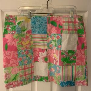 Lily Pulitzer mini skirt